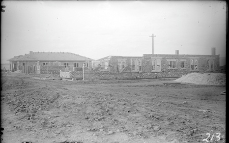 Gorman House Ainslie Avenue , Reid,  in early stages of construction