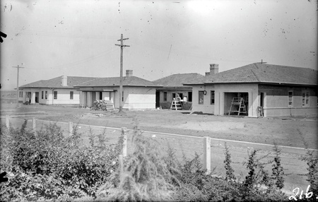 Gorman House, Ainslie Avenue , Reid, nearing completion 