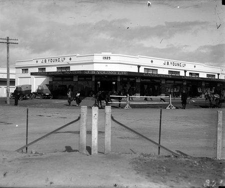 J B Youngs store, corner of Jardine and Giles Streets, Kingston.