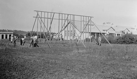 Additions to Acton Offices under construction