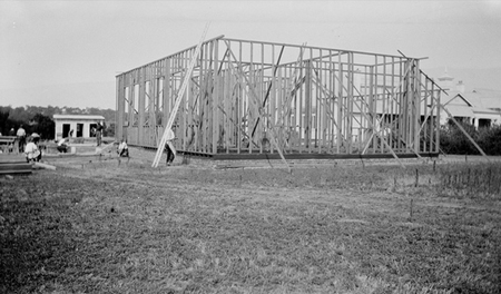 Acton Offices. Additions under construction.