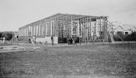 Additions to Acton Offices under construction