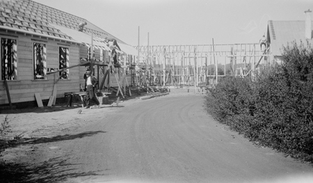Additions to Acton Offices under construction.