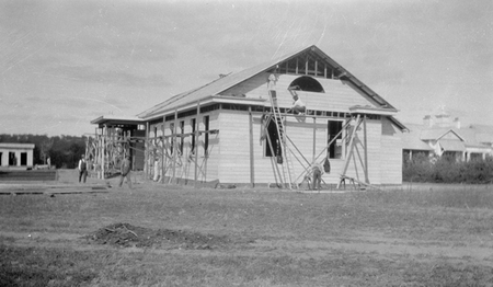 Additions to Acton Offices under construction