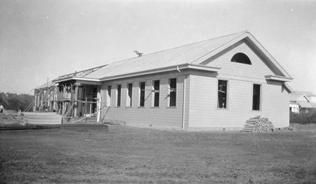 Additions to Acton Offices under construction.