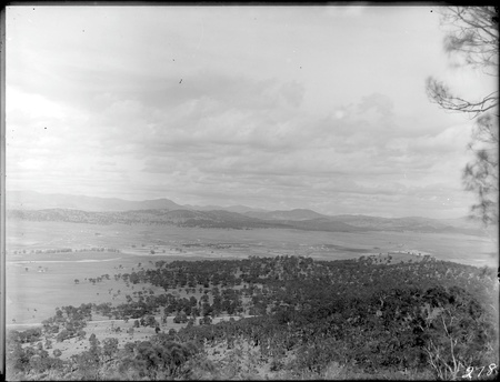 Panorama from Mount Ainslie toward Mount Pleasant