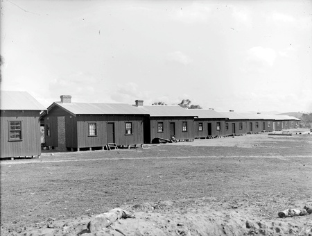 Weatherboard cottages, Acton - Rolland design - Constructed 1924