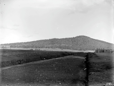 Excavations for roads and houses, Batman Street Braddon (near Mount Ainslie)