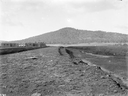Excavations for roads and houses, Batman Street Braddon (near Mount Ainslie).