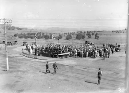 Naming ceremony of 'Civic' by Prime Minister S M Bruce on 3 December 1927.