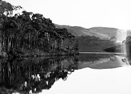 Cotter Dam scene