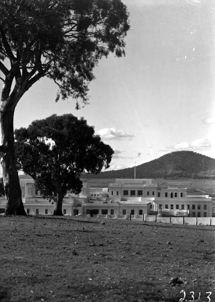 Parliament House from the rear (Camp Hill)