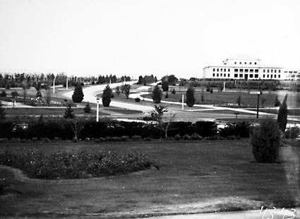 Parliament House from Commonwealth Avenue