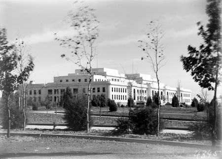 Parliament House front facade.