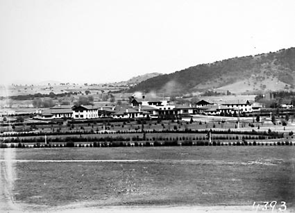 Hotel Canberra from West Block