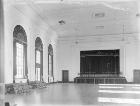 Interior of Albert Hall.