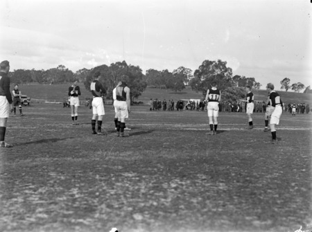 An Australian Rules football match at York Park, Barton.