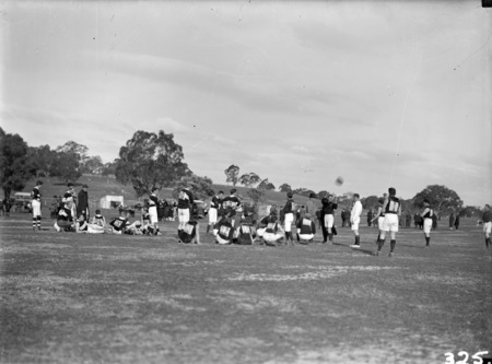 An Australian Rules football match at York Park, Barton.