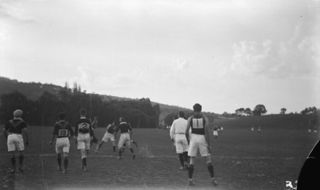 An Australian Rules football match at York Park, Barton.