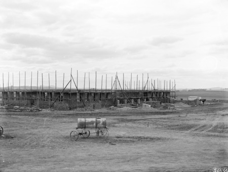 Possibly Government Printing Works under construction.