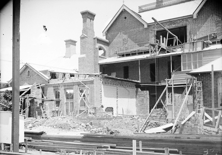 Alterations to Government House, southern facade. Yarralumla.