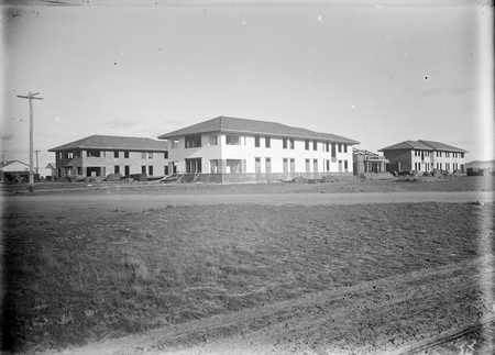 Possibly Hotel Acton under construction.