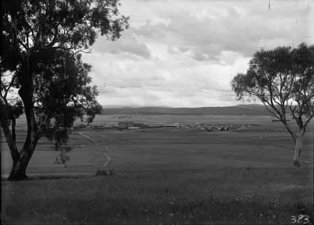 Kingston Power Station and Eastlakes settlement from Capital Hill.