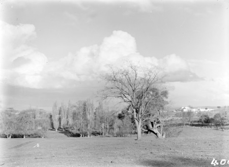 Parliament House from the Canberra Hospital site.