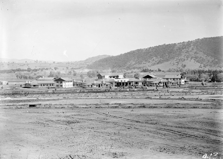 Hotel Canberra from Parliament House.