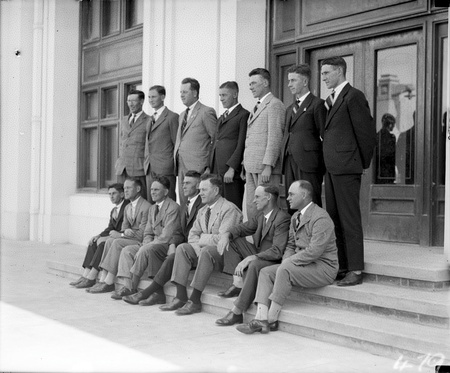 Unidentified group at Parliament House (PH staff?)