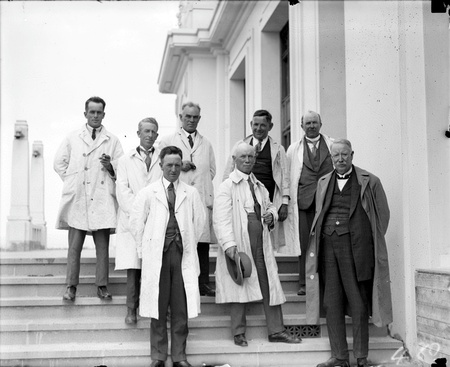 Group of chauffeurs at Parliament House