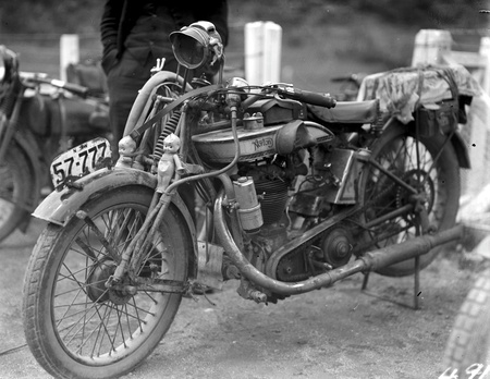 Norton motor cycle