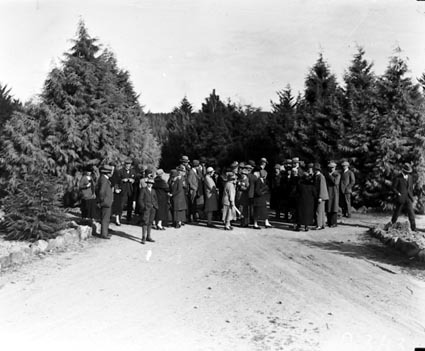 Tour of Canberra and tree planting by  the Victorian Branch of the English Speaking Union