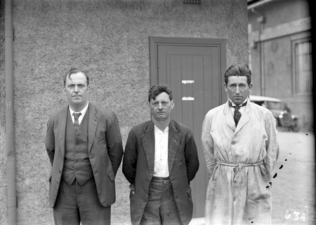 Mssrs McGregor, Booth & Templeton at the Kingston Power Station