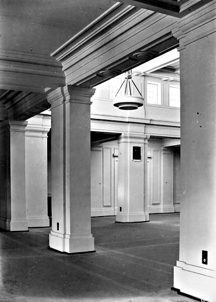 Part of the interior of King's Hall, Parliament House