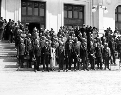 Empire Parliamentary Association delegates at Parliament House
