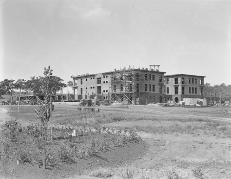 East Block under construction.