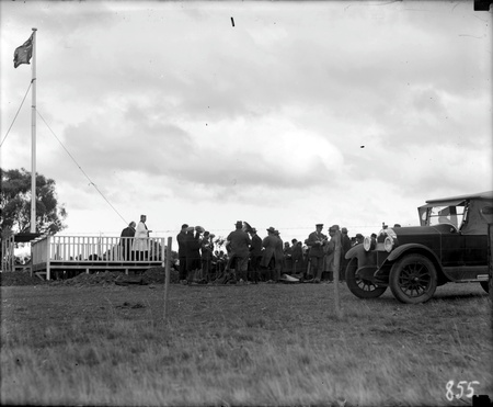 Dedication of Church of England cathedral site at Rottenbury Hill