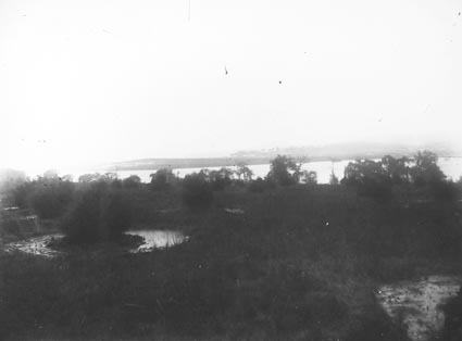 Flood waters of Molonglo River