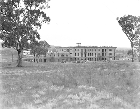 East Block from the west (Camp Hill).