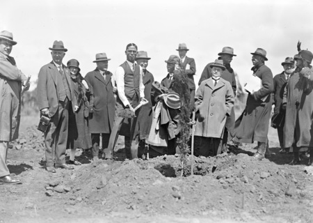 Empire Parliamentary Association tree planting ceremony.