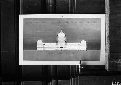 Architectural competition for the design of the proposed Australian War Memorial, entry 54