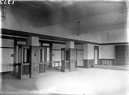 Parliament House under construction - party room