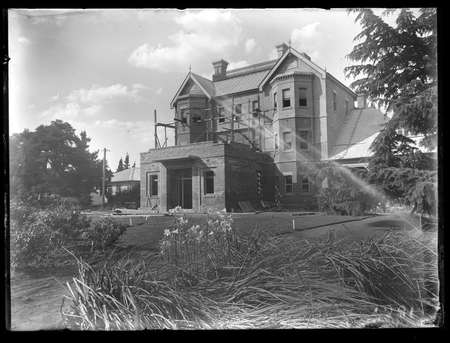 Government House, Yarralumla, reconstruction, private entrance.