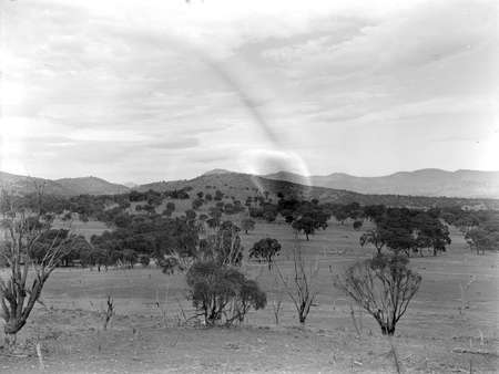 Panorama of Woden Valley from Red Hill.