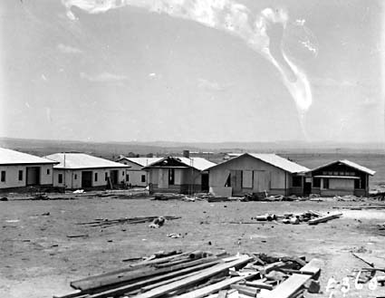Printers' quarters under construction