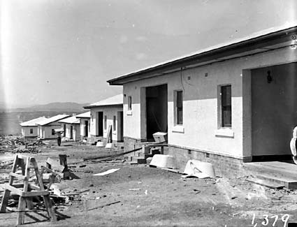 Printers' quarters under construction