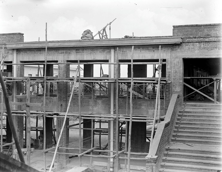 Parliament House under construction