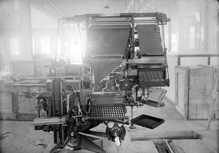 Linotype machine