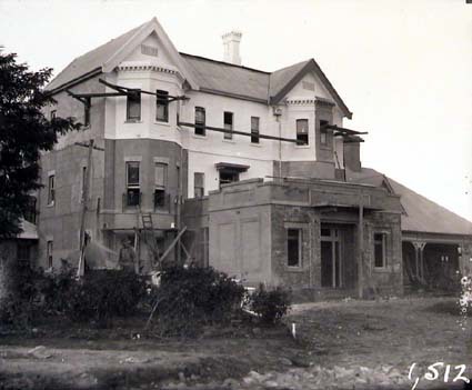 Government House,Yarralumla, residence of the Goneror General,  reconstruction of the House